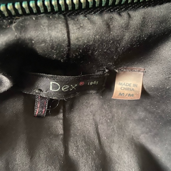 Perfect classic Faux leather Moto jacket, size M, see pictures for wear - Picture 6 of 9